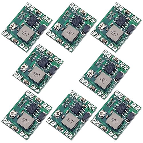 8PCS Mini MP1584EN DC-DC Buck Converter 3A Adjustable Step-Down Power Supply Module