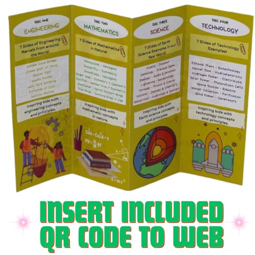 WARM FUZZY STEM 3D Viewfinder | 4 Reels & 28 Educational 3D Images - color: Stem