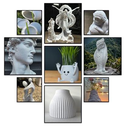 Geeetech Marble PLA Filament 1.75mm White-Blue Stone Color for Bambu AMS - color: 1kg Marble White-blue
