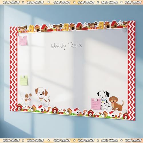 Containlol 118ft Bulletin Board Border Classroom Border, PET Dog Style - style: PET Dog Style
