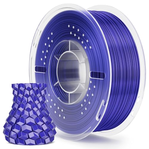 ELEGOO Silk PLA 3D Printer Filament 1.75mm Bluish Purple 1KG - color: Silk Bluish Purple