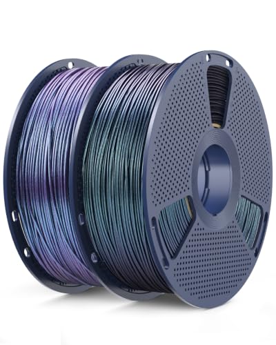 SUNLU 2KG Galaxy PLA Filament 1.75mm, Galaxy Brown+Purple - color: Pla Galaxy Star Brown+purple