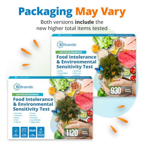 5Strands Food Intolerance & Environmental Sensitivity Test for All Ages