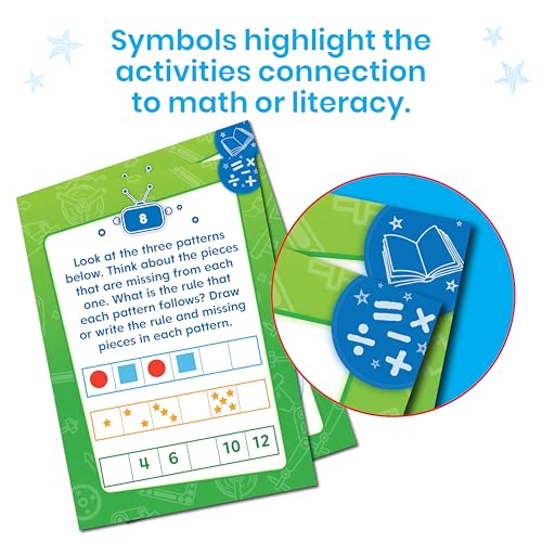 hand2mind Coding & Robotics Beginner Task Cards, Ages 5+ - style: Beginner