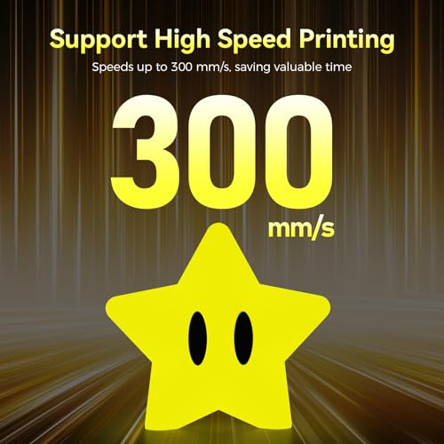 Creality Official Hyper PLA Filament 1.75mm, Glow in The Dark Filament, 3D Luminous PLA Printer Filament, RFID Filament, Best with UV Lamps, Fit Most FDM 3D Printers, 1kg Spool (2.2 lbs) Yellow - color: Luminous Yellow