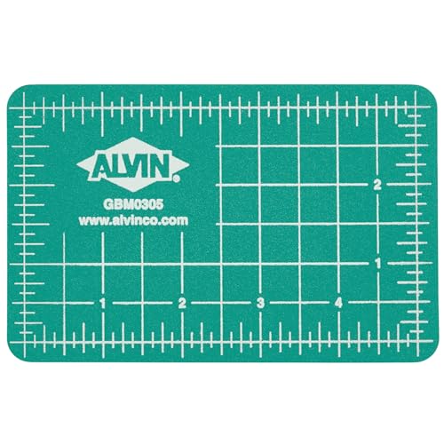 ALVIN Self-Healing Cutting Mat 3.5x5.5 in, Arts, Crafts & Hobbies, GBM0305 - size: 5.5"L x 3.5"W