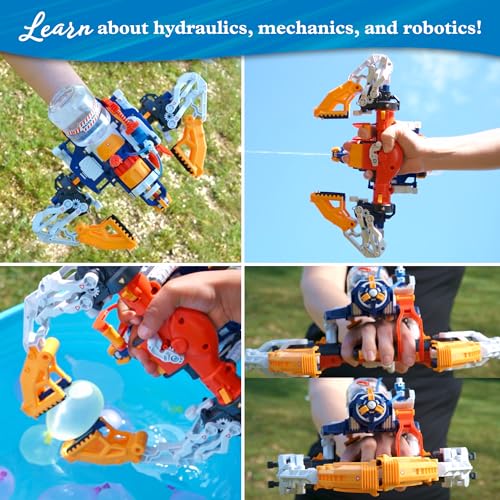 Thames & Kosmos Mega Cyborg Hydro Blaster | Robotics & Engineering Set