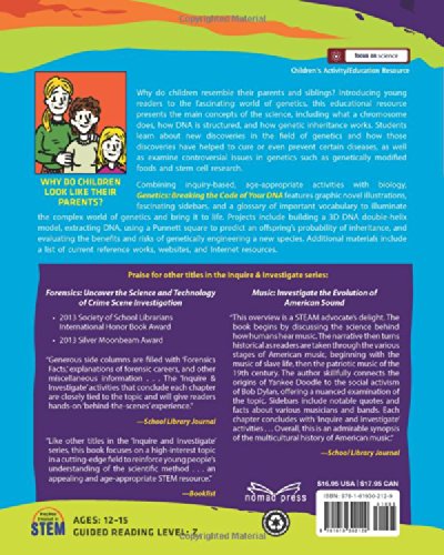 Genetics: Breaking the Code of Your DNA (Inquire and Investigate)