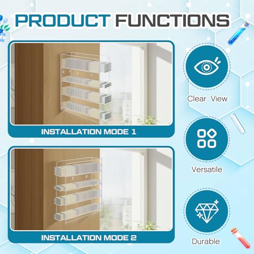 Geelin 1 Pcs Acrylic Pipette Rack, 15 x 11.8 x 4 Inch, Clear - size: 15 x 11.8 x 4 Inch
