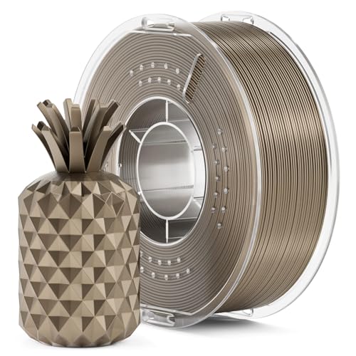ELEGOO PLA 3D Printer Filament 1.75mm Metallic Gold 1KG - color: 1pcs Metallic Gold