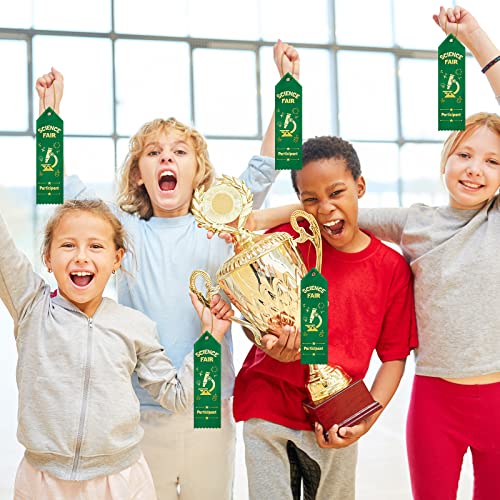 Taiyin 25 Pcs Science Fair Ribbons,Science Fair Participant Award,Green - color: Green, size: Science Fair Participant Award