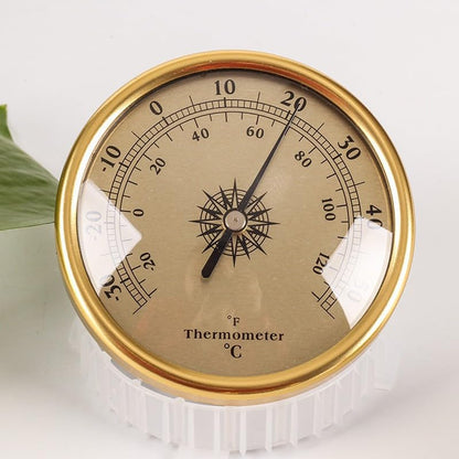 Thermometer Hygrometer Barometer Analog Weather Gauge Compact Outdoor Weather Instrument for Fishing Boating, Thermometer - color: Thermometer