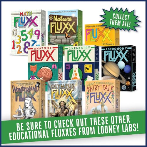 Looney Labs Chemistry Fluxx Card Game - Explore the World of Elements