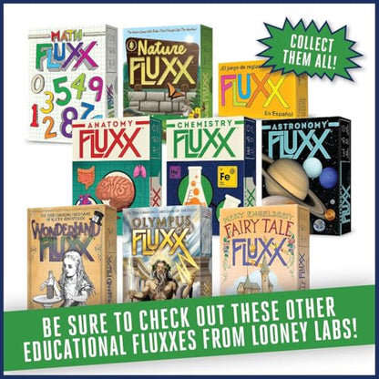 Looney Labs Chemistry Fluxx Card Game - Explore the World of Elements