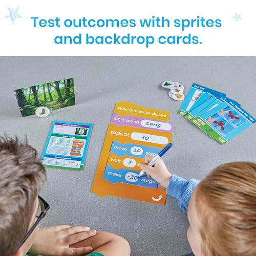 hand2mind Scratch Block-Based Coding Student Activity Set, Ages 8+ - style: Student Activity Set