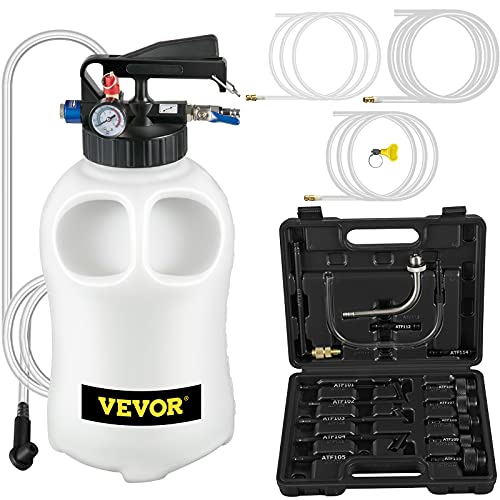 VEVOR Transmission Fluid Pump 2 Way ATF Refill System, 10 Liter Dispenser