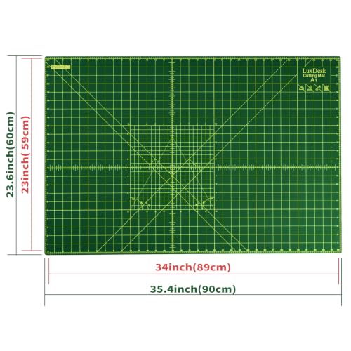 Large Self Healing Cutting Mat For Sewing 24x36 In A1 Quilt Cutting Mat