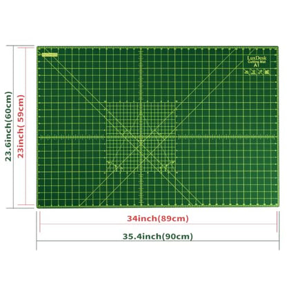 Large Self Healing Cutting Mat For Sewing 24x36 In A1 Quilt Cutting Mat