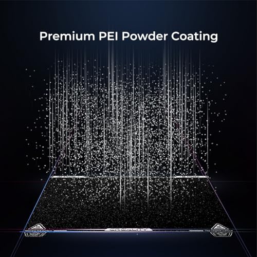 Creality K1 Max Build Plate Kit 315 * 310mm, 3D Printer Platform with Frosted PEI Surface and Soft Magnetic Sticker for K1 Max, Ender 3 Max Neo, Ender 3 S1 Plus 3D Printers - style: K1 Max PEI Plate