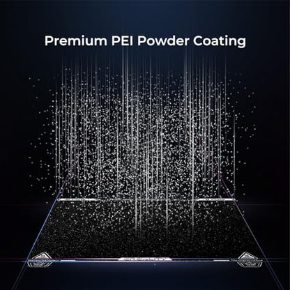 Creality K1 Max Build Plate Kit 315 * 310mm, 3D Printer Platform with Frosted PEI Surface and Soft Magnetic Sticker for K1 Max, Ender 3 Max Neo, Ender 3 S1 Plus 3D Printers - style: K1 Max PEI Plate