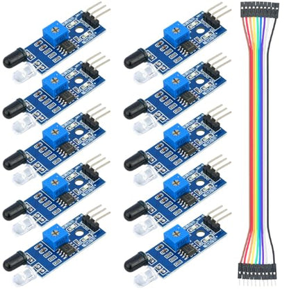 10Pcs IR Sensor Infrared Sensing Sweep Proximity Sensor Module