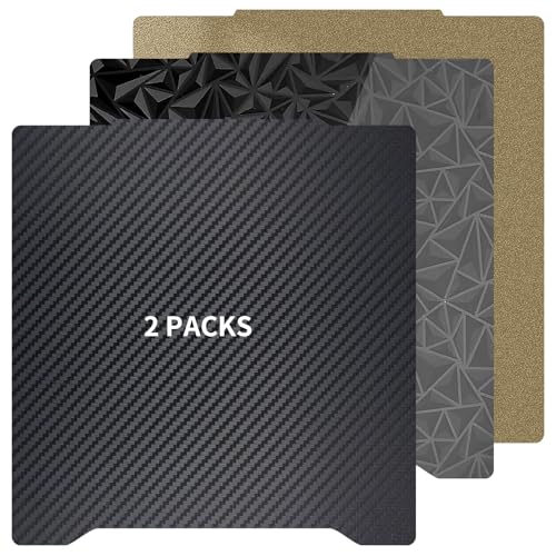 2-Pack Prusa Mini Build Plate and Textured PEI Sheet 190x190mm - size: 190x190mm-2pcs