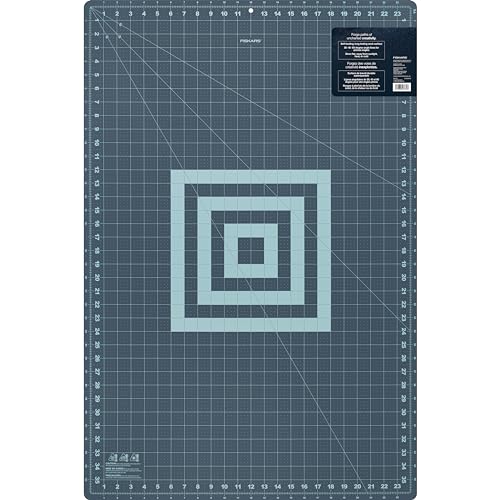 Fiskars 24" x 36" Self Healing Cutting Mat, Large Grid, Lilac Mountain Haze - color: Lilac/Mountain Haze, size: 24"L x 36"W