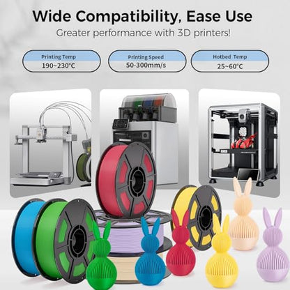 3D Printer Filament PLA Navy Blue 30-300mm/s for Bambu Lab AMS,AMSLite - color: Navy Blue