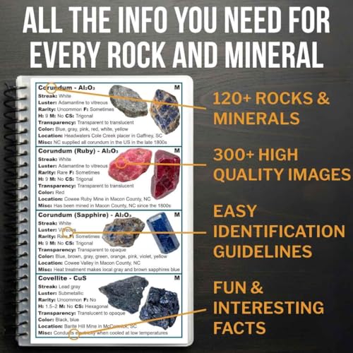 North and South Carolina Rocks And Minerals Field Guide | Waterproof
