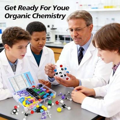 Chemistry Molecular Model Kit (304 Pcs) for Student and Teacher - color: 304pcs Kit