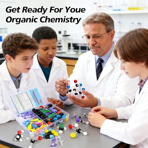 Chemistry Molecular Model Kit (304 Pcs) for Student and Teacher - color: 304pcs Kit