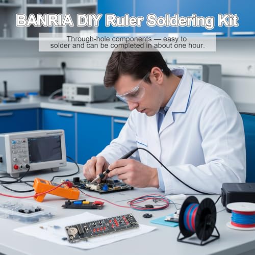 DIY Digital Logic Circuit Ruler Soldering Project Kit