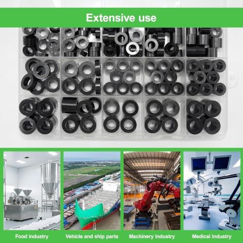 161 Pcs M11 / M14Nylon Spacers Assortment Set - size: M11/14-161Pcs
