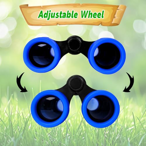 Binoculars for Kids, Kids Binoculars for 3-12 Boys Girls, Outdoor Toys - color: Dark Blue