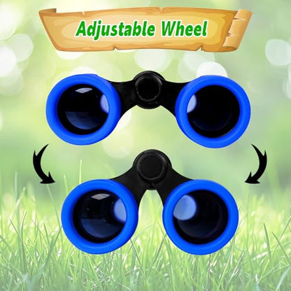Binoculars for Kids, Kids Binoculars for 3-12 Boys Girls, Outdoor Toys - color: Dark Blue