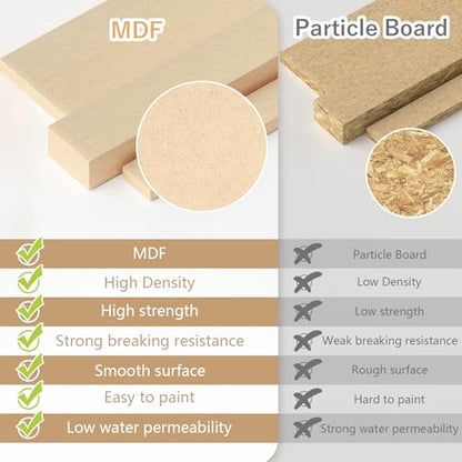 Wooden Model Kit Organizer Rack with MDF Material, Paint Rack, Screwdriver/Brush Holder, For Tamiya Paints and Tools, GK1