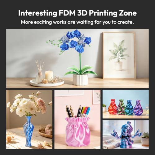 AMOLEN Silk PLA 3D Printer Filament, Dual Color Blue Silver PLA 1.75mm, Shiny Color Change Filament 3D Printing PLA Filament for Most FDM 3D Printer, 1kg Spool(2.2lbs) - color: Blue/Silver