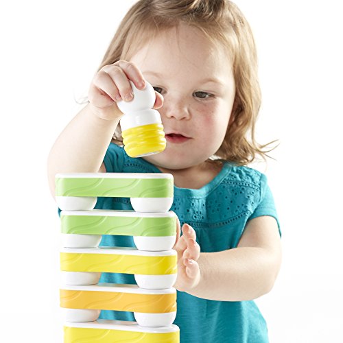 Guidecraft Grippies Links - 24 Piece Set, Stem Soft Grip Magnetic Building Toy for Toddlers - style: Links - 24 pc. set
