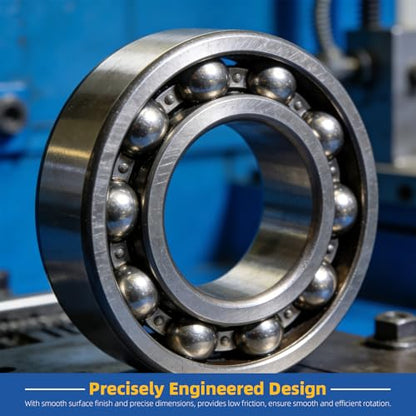 Glarks 620pcs 16 Sizes Precision Bearing Balls, Bearing Balls Assortment, Steel Ball Bearing for Machinery, Automotive, Valves, Ball Mill - style: 620pcs 16 sizes