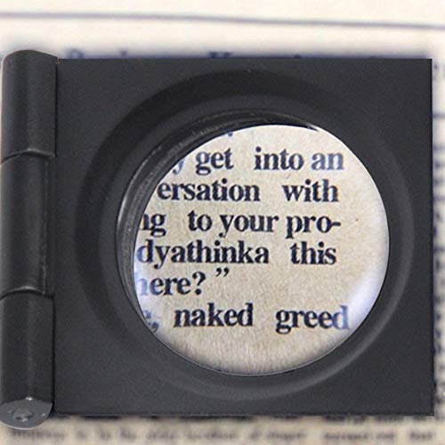 10X 28MM Pocket Magnifier Small Jewelers Loupe Folding Magnifying Glass - size: 3