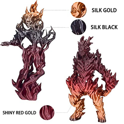 3D Printer Filament, PLA Filament Silk Gold Shiny Red Black PLA Filament 1.75mm +/- 0.02mm, 3D Printing Filament 1kg/2.2lbs - color: Silk Shiny Red Gold Black