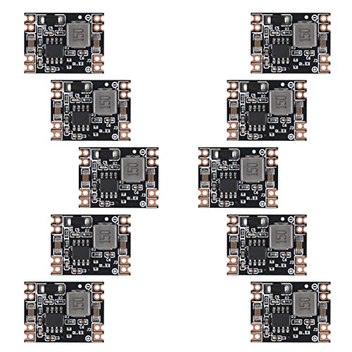 AITRIP 10PCS DC-DC 3A Buck Step-Down Power Supply Module 1.8A Output Mini360 Small Size Aircraft Model MP1584EN Power Module for Arduino Replace LM2596 - color: 5V Output