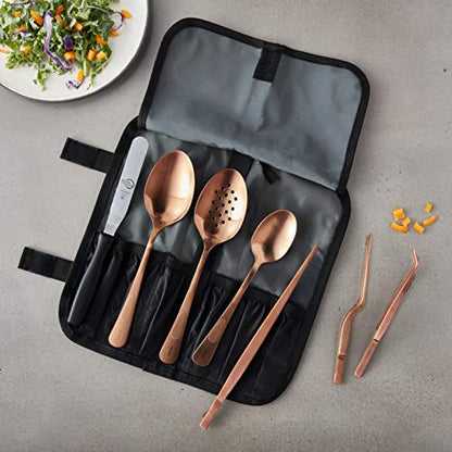Mercer Culinary 8 Piece Plating Set, Rose Gold - size: 8-Piece Plating Set, Rose Gold