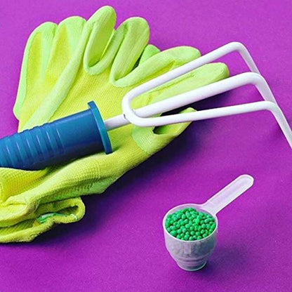 Plastic Measuring Scoop, (6.5 cc | 6.5 mL) Long Handle Spoons for Powders, Granules, Coffee, Pet Food, Baking Supplies, Protein and Other Dry Goods, BPA Free (Set of 5) - size: 6.5 cc | .5 Tablespoon | 1.5 Teaspoon | 6.5 mL