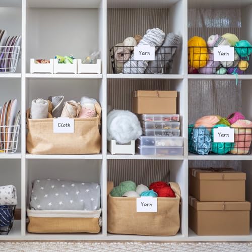 33PCS Basket Labels Clip On, 30 Labels for Storage Bins Removable