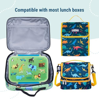 Wildkin Reusable Food Container for Kids – Wild Animals - color: Wild Animals