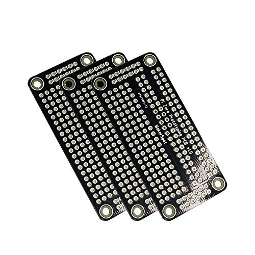 PCB Prototyping Board for Raspberry Pi Zero W (3 Pack) - color: PiZero Protoboard Only - 3 pack