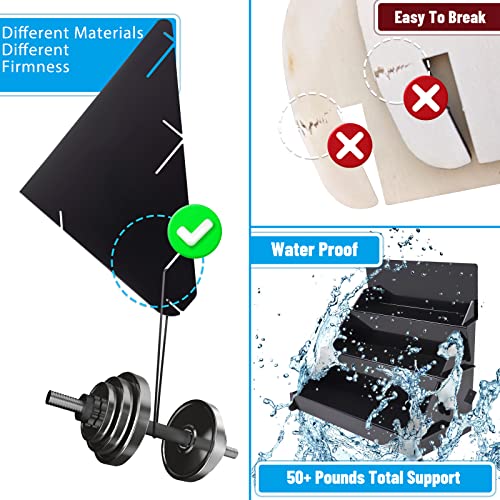 18.55"x16"x15" Portable Product Display Stand - Black Table for Craft Shows, Retail, Farmers Markets, Candy, Vendors - Repeatable Assembly/Disassembly Shelf - color: Black