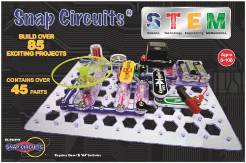 SNAP CIRCUITS STEM Electronics Discovery Kit, 85+ Projects, Ages 8+