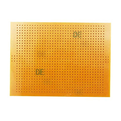 YUNGUI 10 Pieces 73mm x 100mm Circuit Board Copper Strip Board,957 Holes PCB Board Prototype perfboard Kits for Soldering and DIY Electronic Project with Arduino Kits